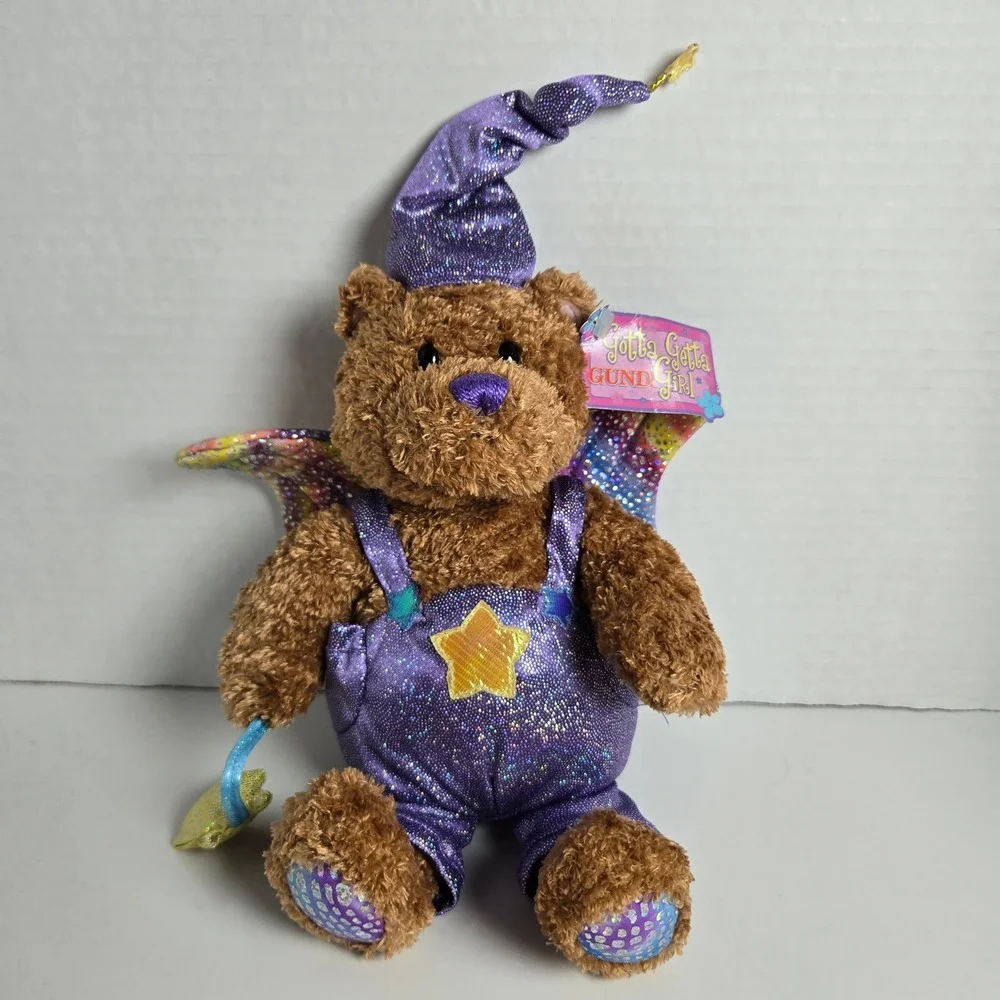 Gund Gotta Getta Girl Logan Bear Fairy Princess Plush Stuffed Animal Vintage